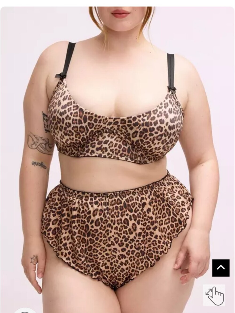 Torrid Leopard Print Satin Set